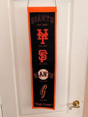 Wool NY Giants Winner's Streak by Cooperstown Collection